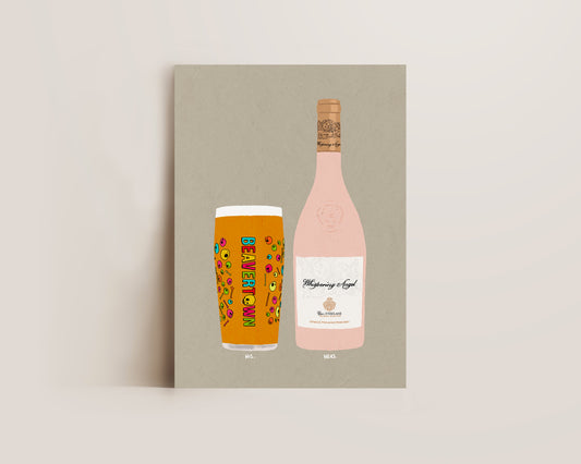 Neck Oil & Whispering Angel Print