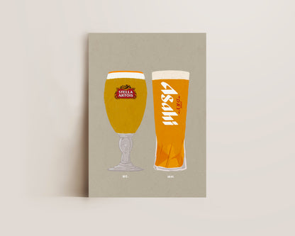 Stella & Asahi Print