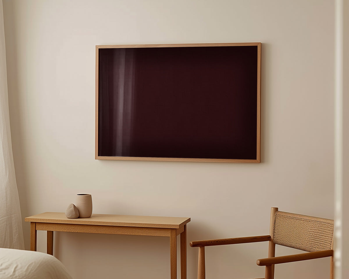 Mulberry Abstract Wall Art Print