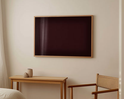 Mulberry Abstract Wall Art Print