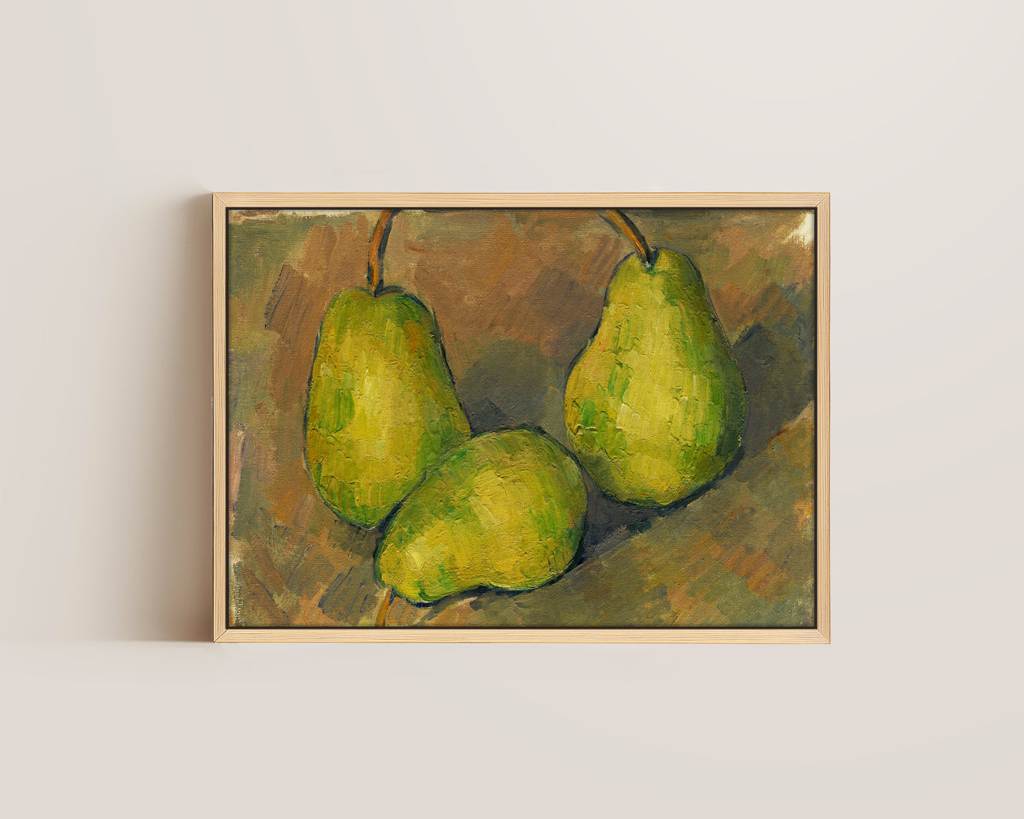 Three Pears Canvas
