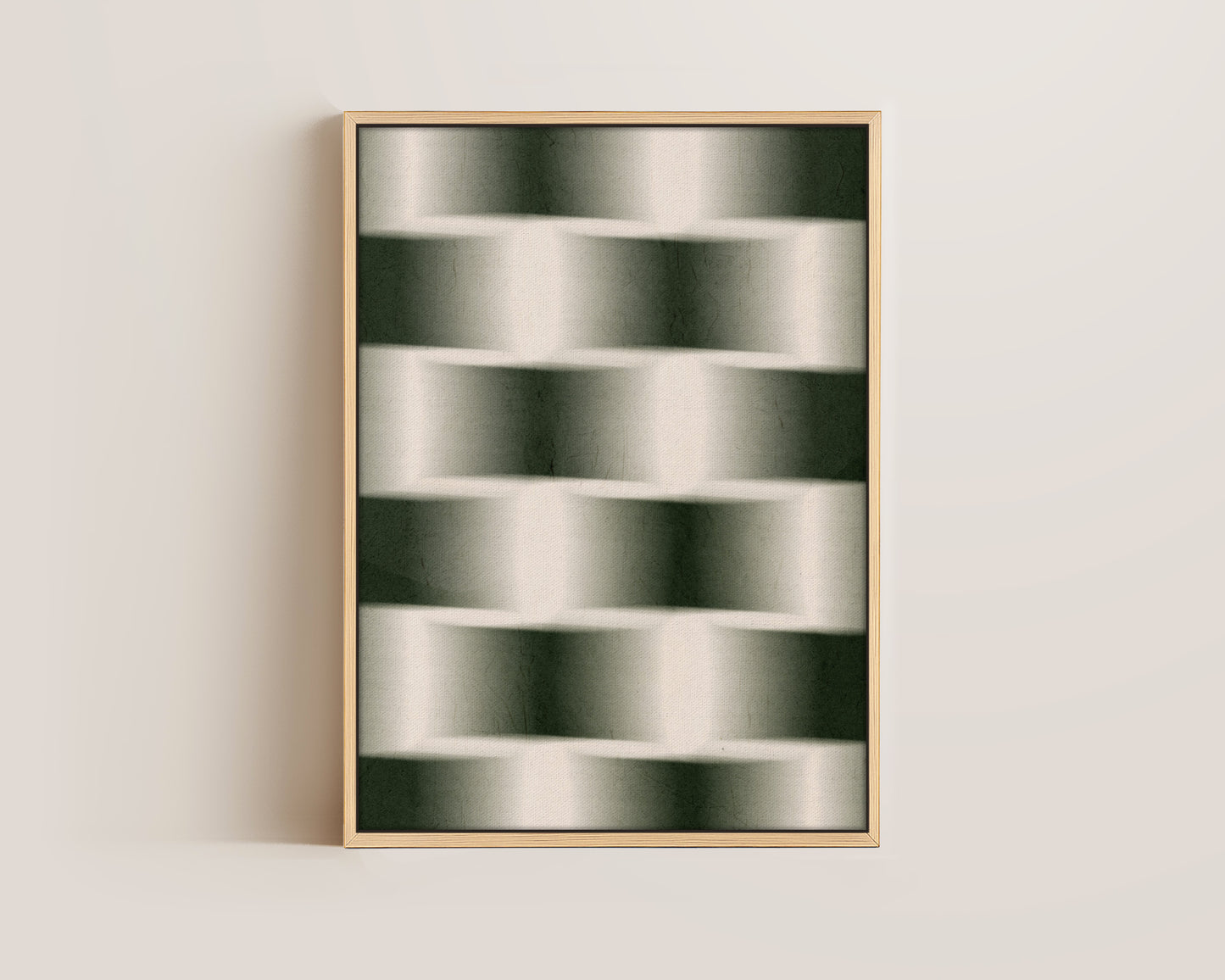 Green Chessboard Canvas