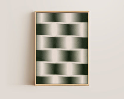 Green Chessboard Canvas