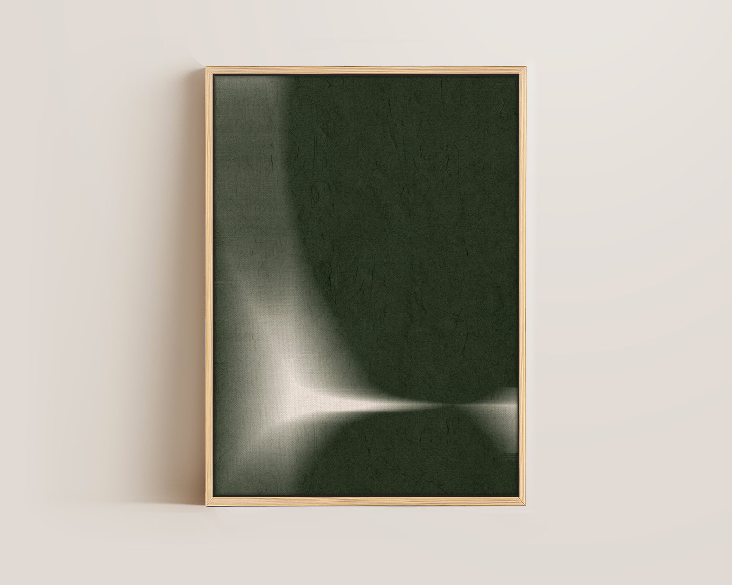 Green Blur Canvas