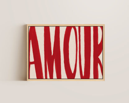 Amour Canvas