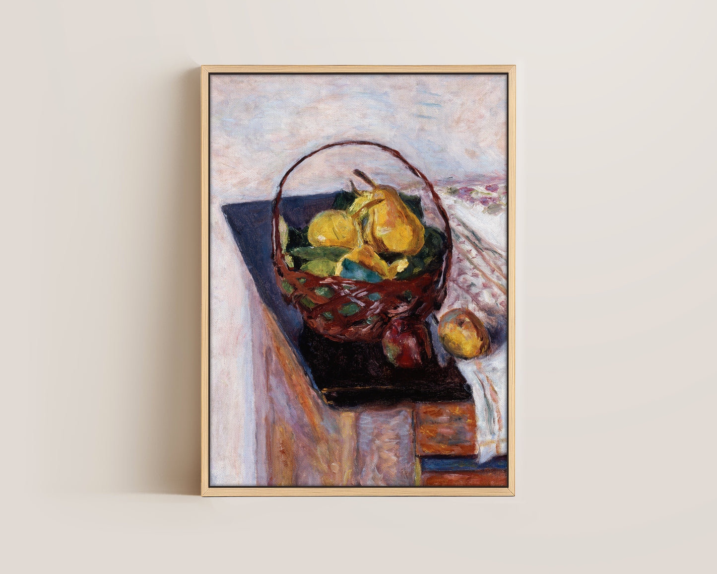 Basket of Fruit Canvas