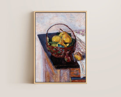 Basket of Fruit Canvas