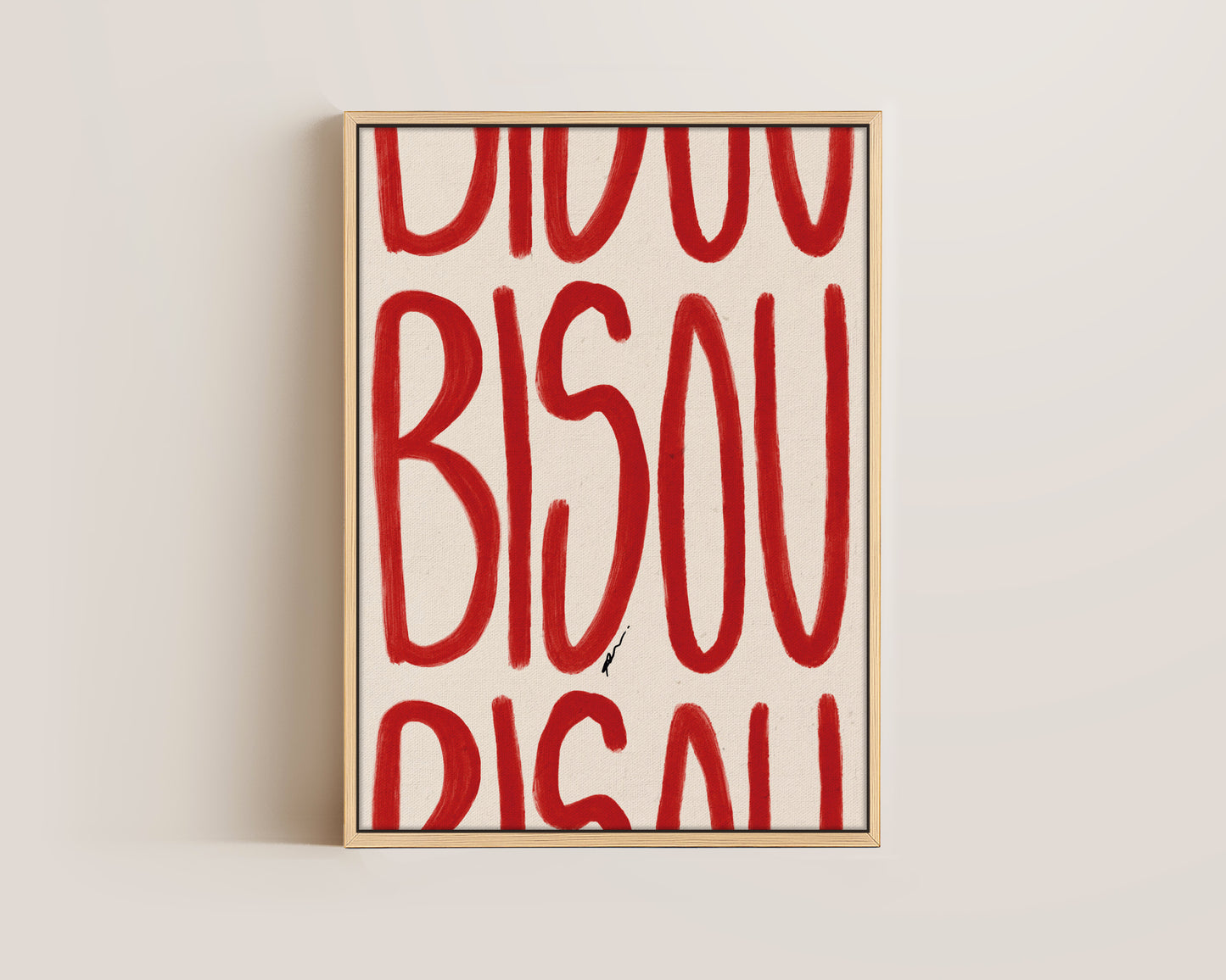 Bisou Canvas