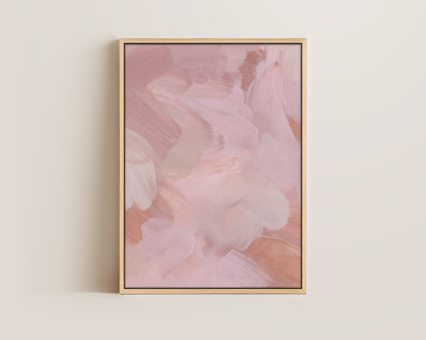 Blushing Pink No. 1 Canvas