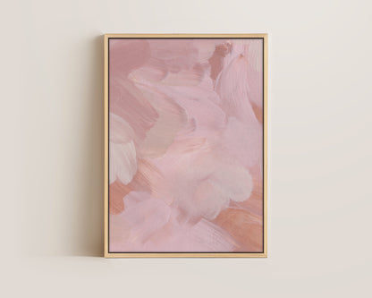 Blushing Pink No. 1 Canvas