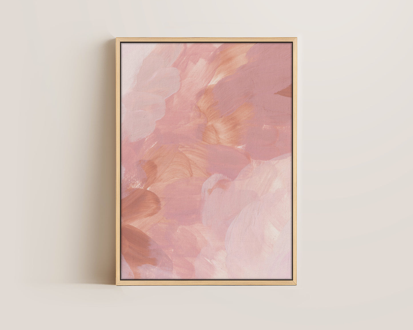 Blushing Pink No. 3 Canvas
