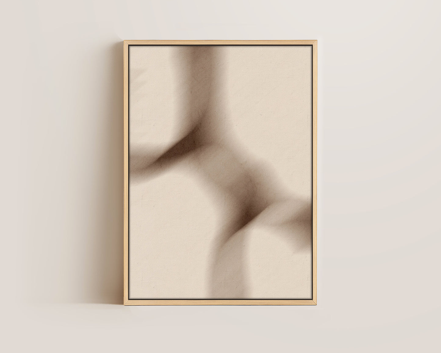 Brown Blur Canvas