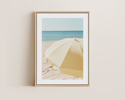 Butter Yellow Parasol Canvas