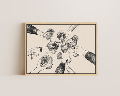 Cheers Landscape Canvas