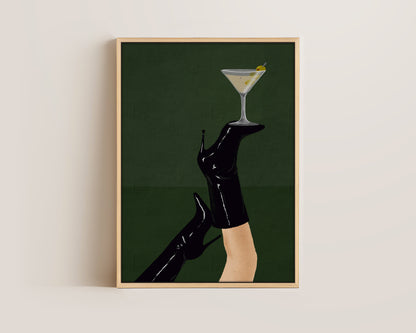 Dirty Martini Boots Canvas