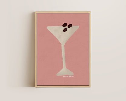Espresso Martini Oil Canvas