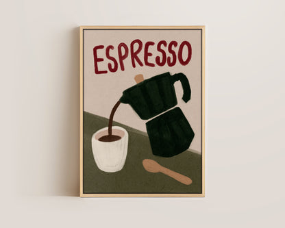 Espresso Canvas