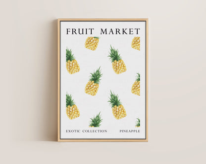 Fruit Market Pineapple Canvas