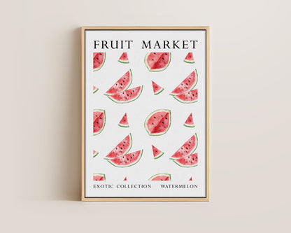 Fruit Market Watermelon Canvas