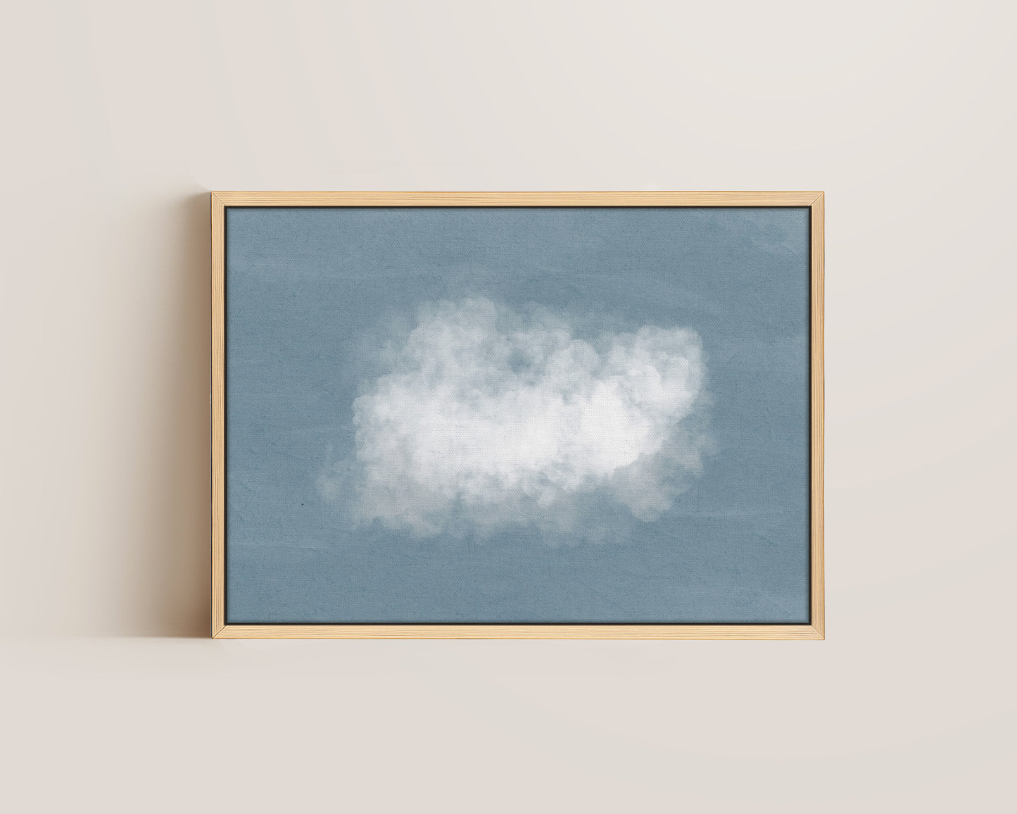 Gloomy Clouds Canvas