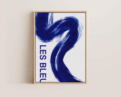 Les Bleu Canvas