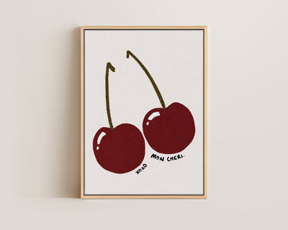 Mon Cheri XOXO Canvas