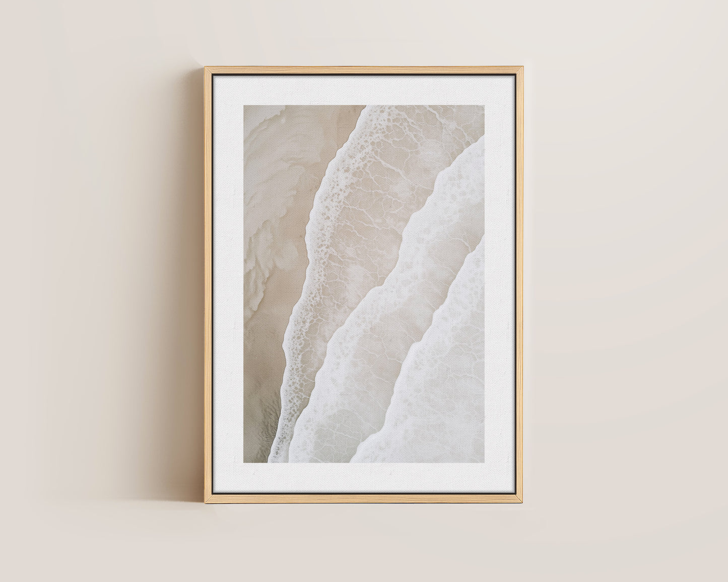 Neutral Waves No. 1 Canvas