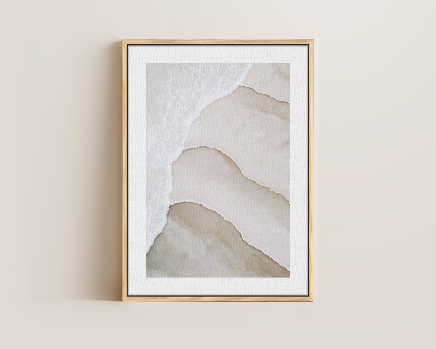Neutral Waves No. 2 Canvas