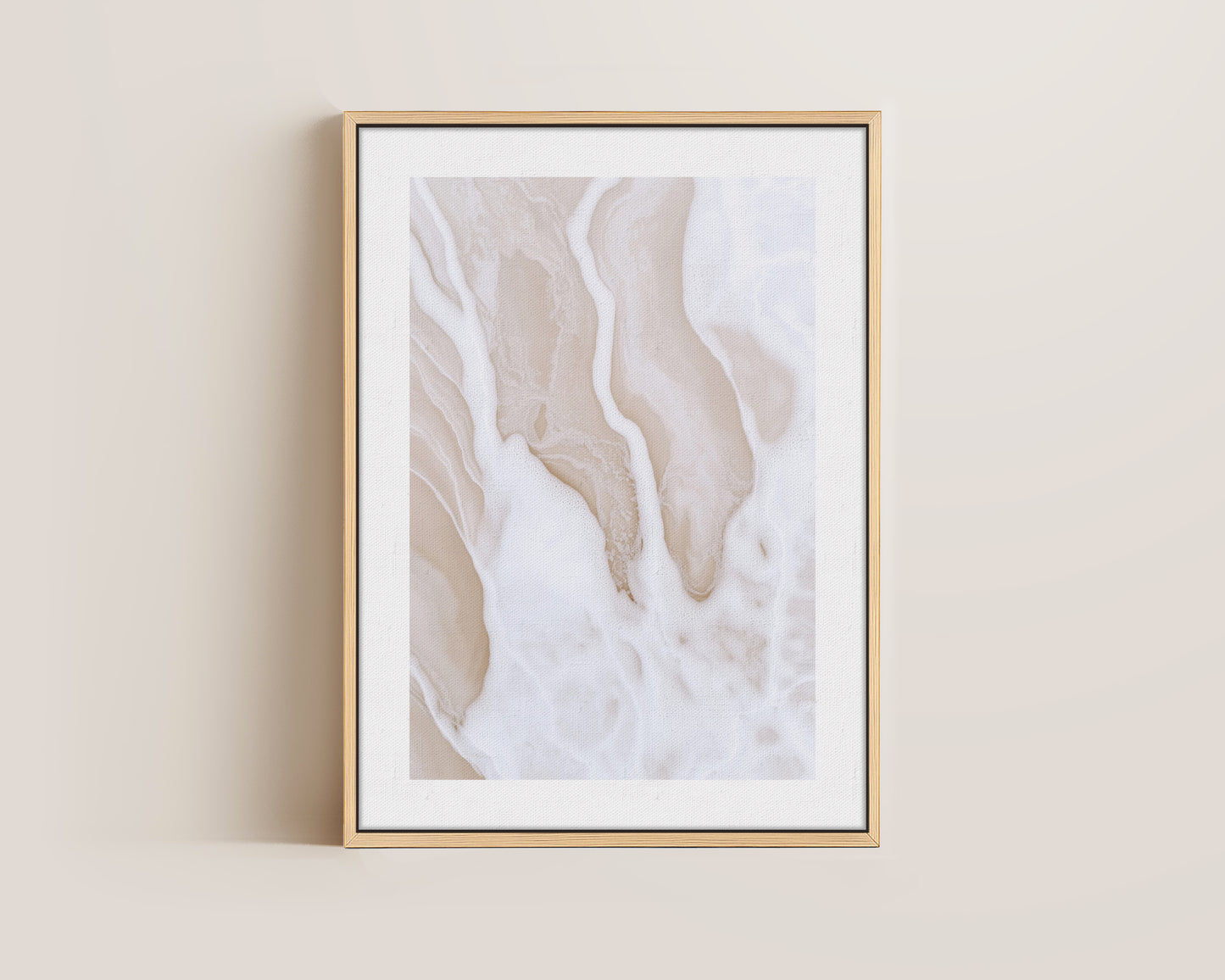 Neutral Waves No. 3 Canvas
