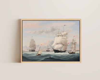 New York Harbour Canvas