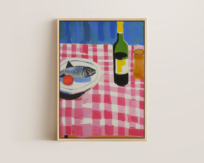 Parisian Picnic Canvas