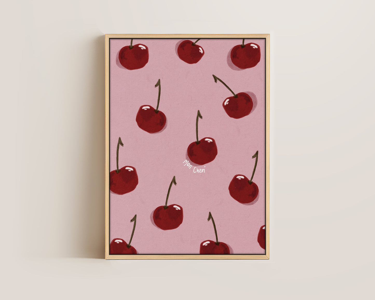 Pink Mon Cheri Canvas