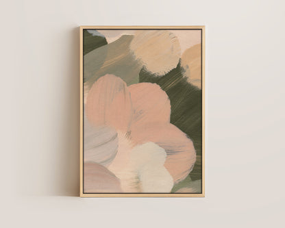 Pink & Green No. 2 Canvas