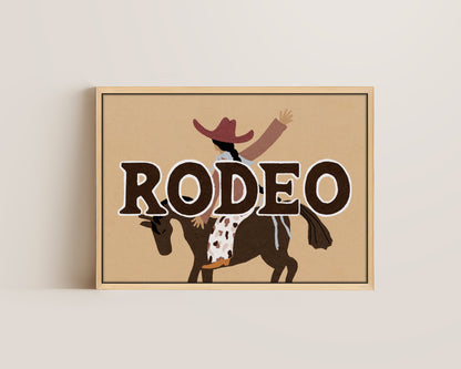 Rodeo Canvas