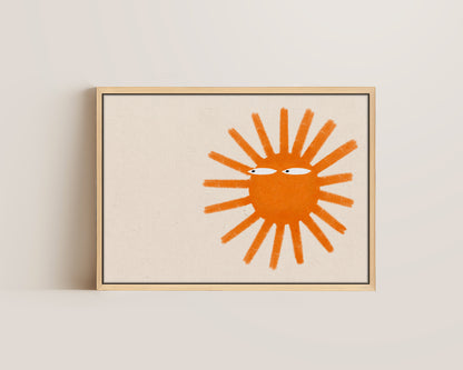 Sunny Side Eye Canvas