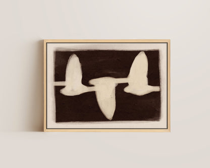 Swans Canvas