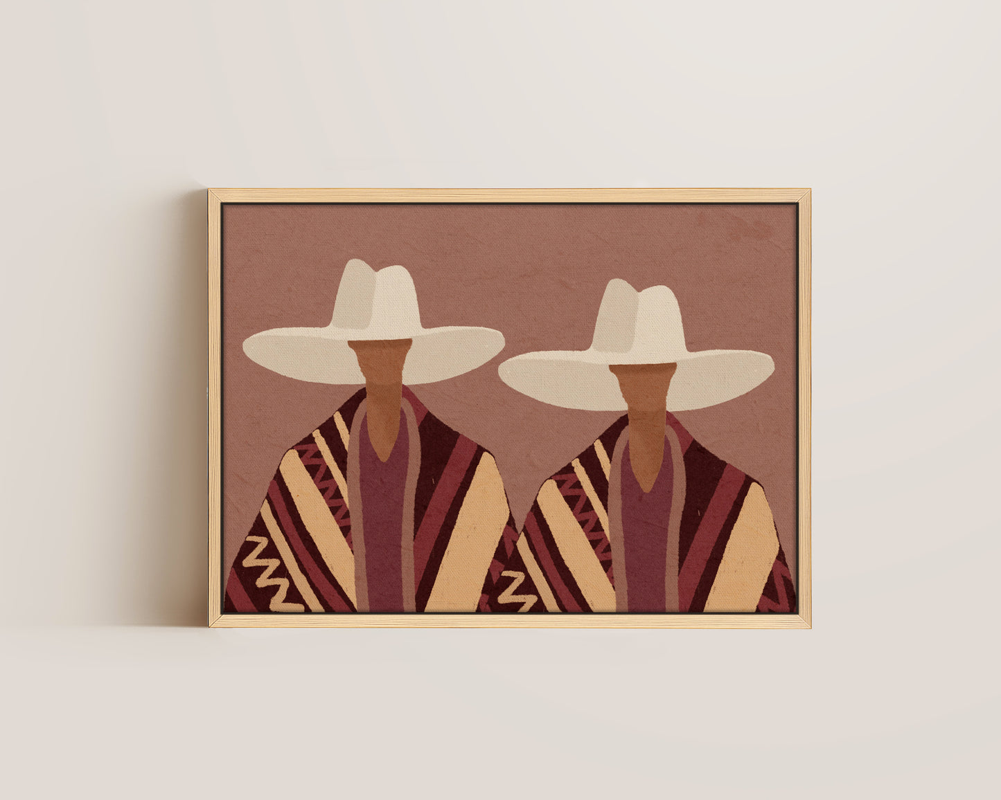 The Twins Canvas