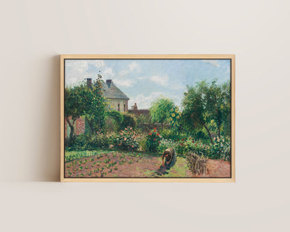 The Artist's Garden Canvas