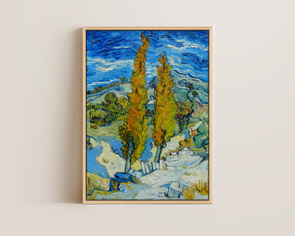 The Poplars Canvas