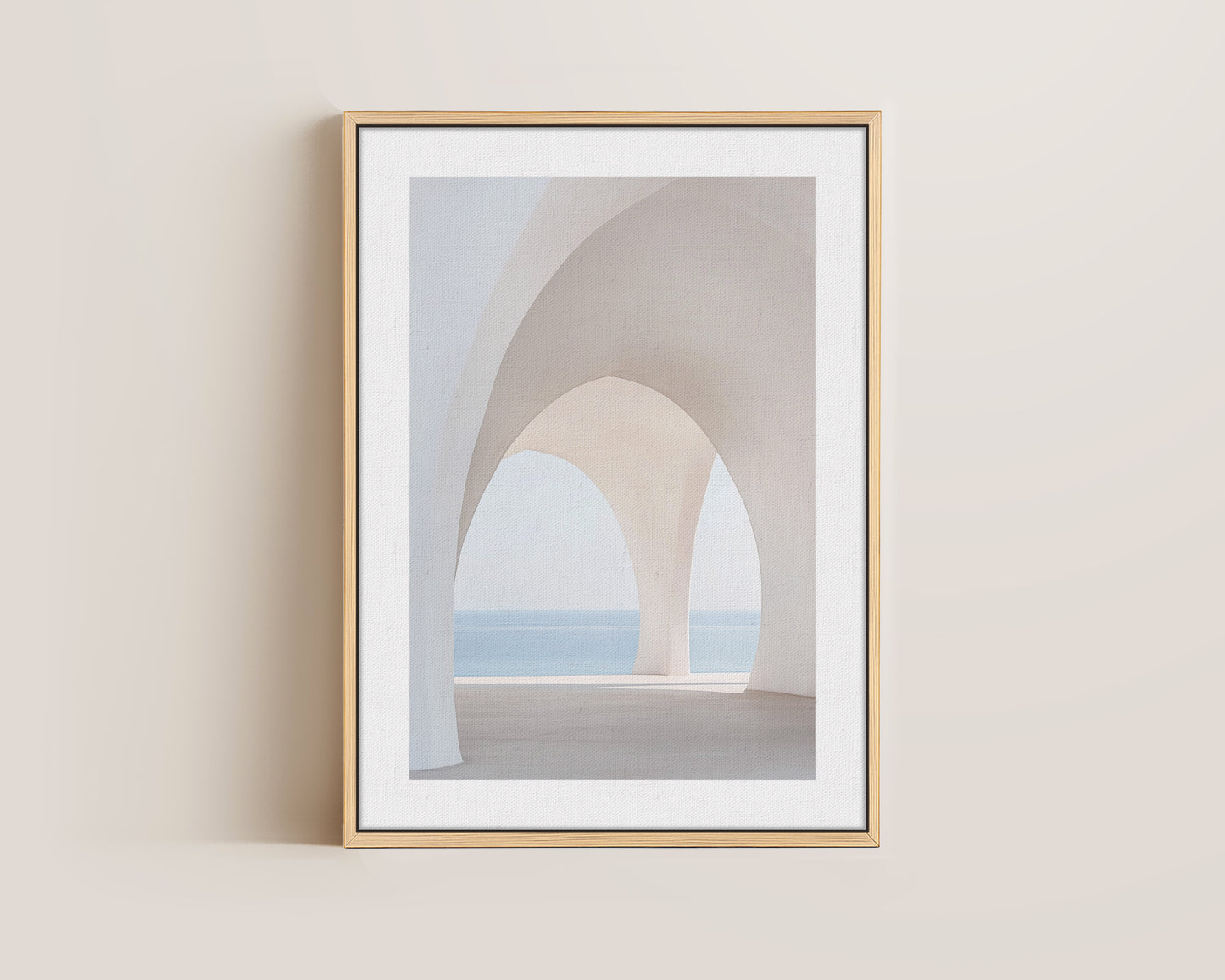 White Arches No. 1 Canvas