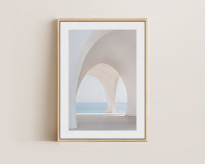 White Arches No. 1 Canvas