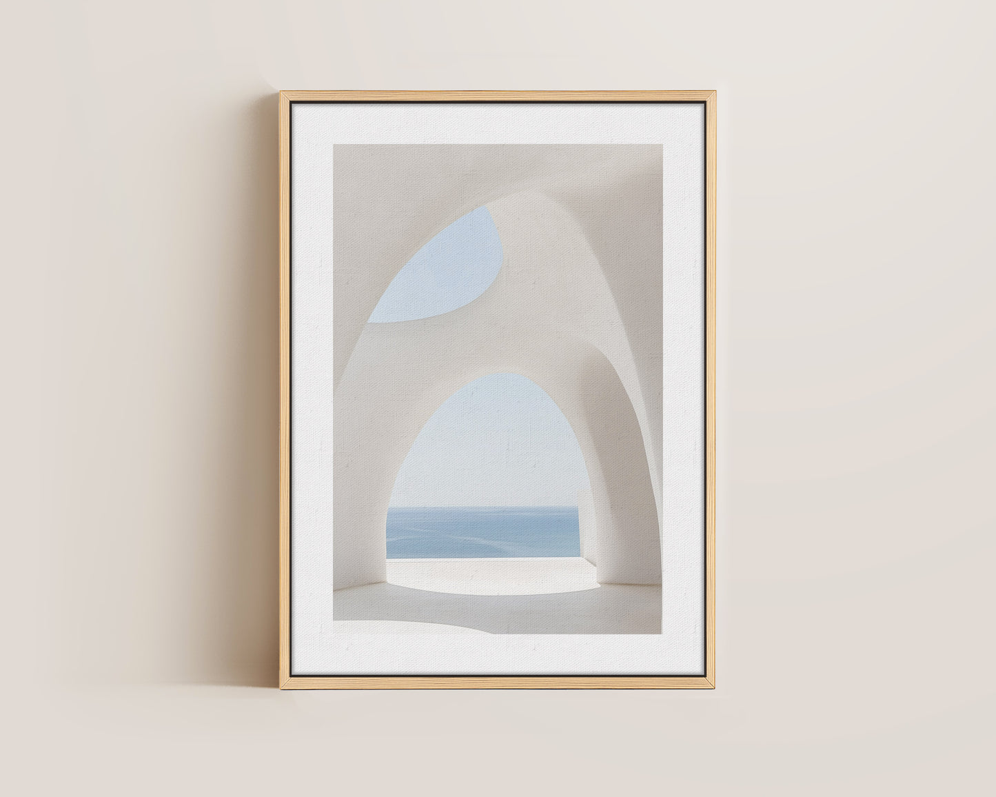 White Arches No. 2 Canvas