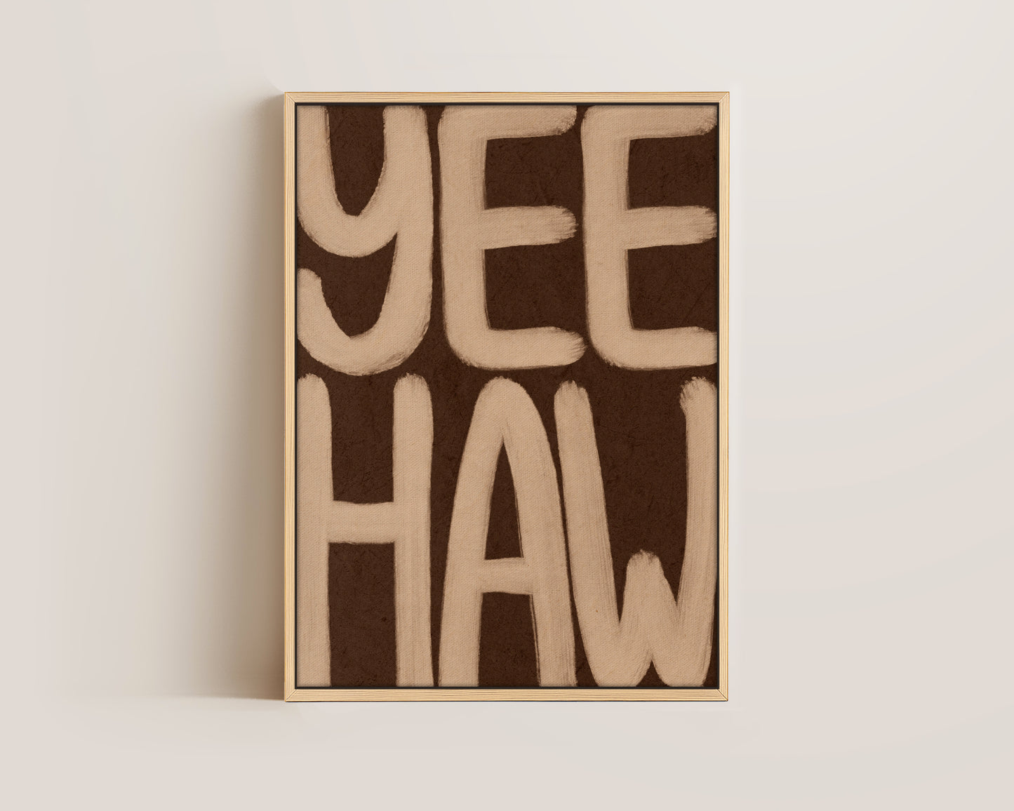 Yeehaw Canvas