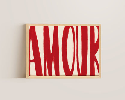Amour Print