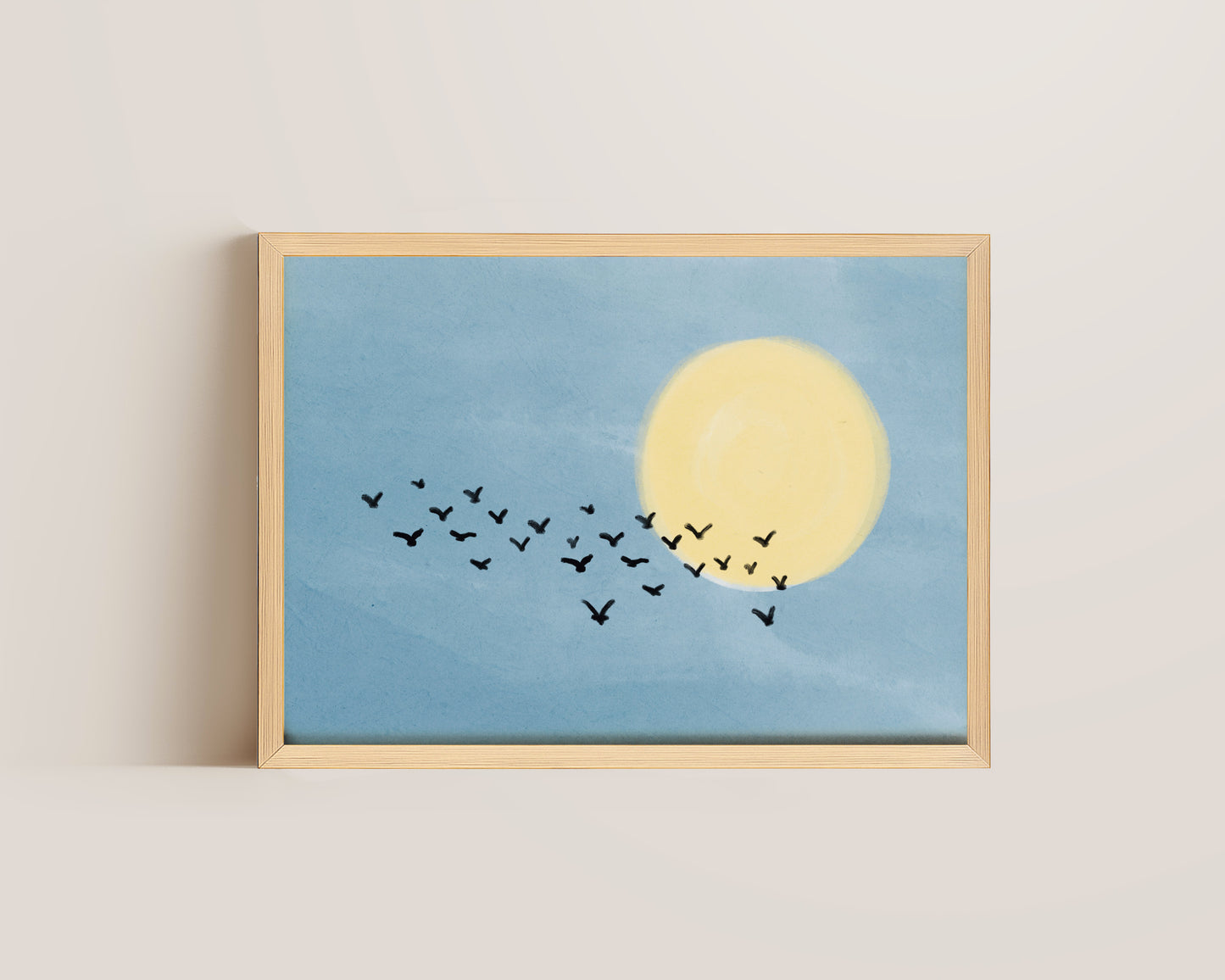 Flock Of Birds Print