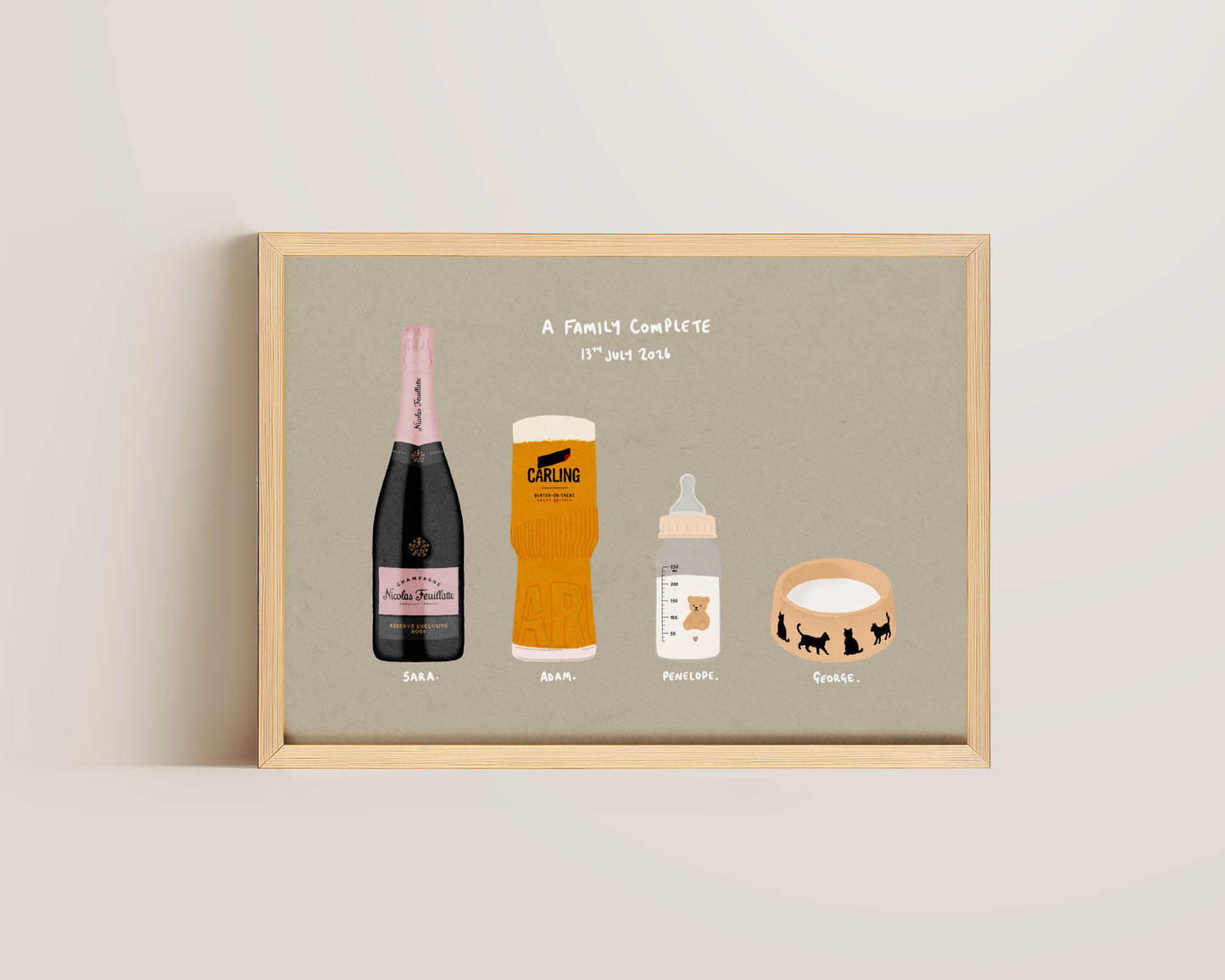 Custom Drinks Print
