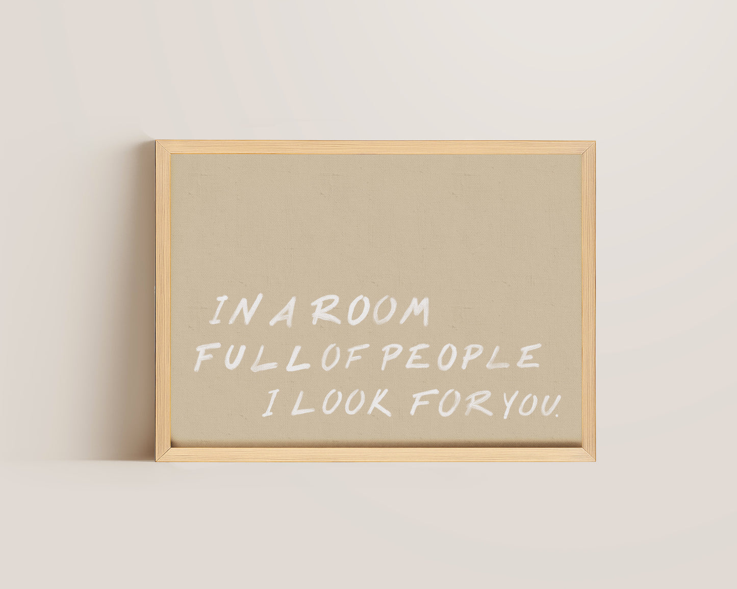Room Of People Print