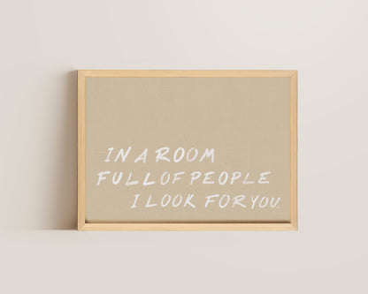 Room Of People Print