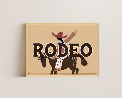 Rodeo Print