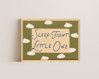Sleep Tight Little One Print